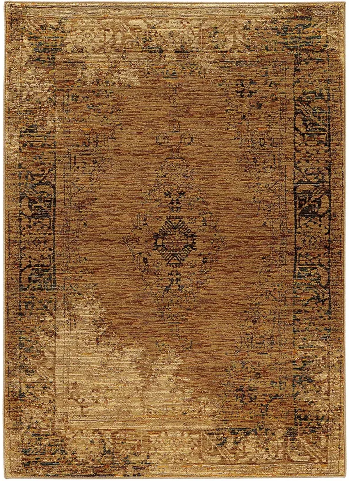 Andorra 3'3" x 5'2" Gold Rug