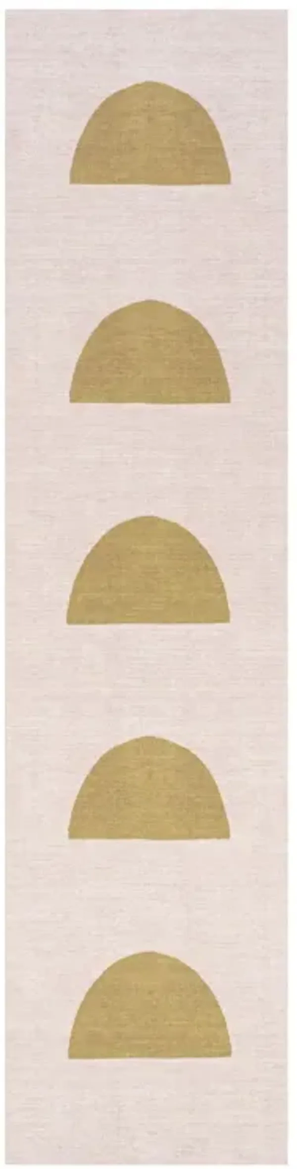 Luola Minimalist Geometric Machine Washable Area Rug