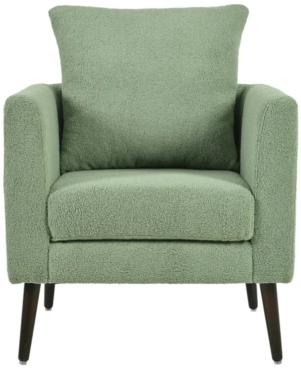 Merax Fabric Armchair Club Accent Chair for Living Room