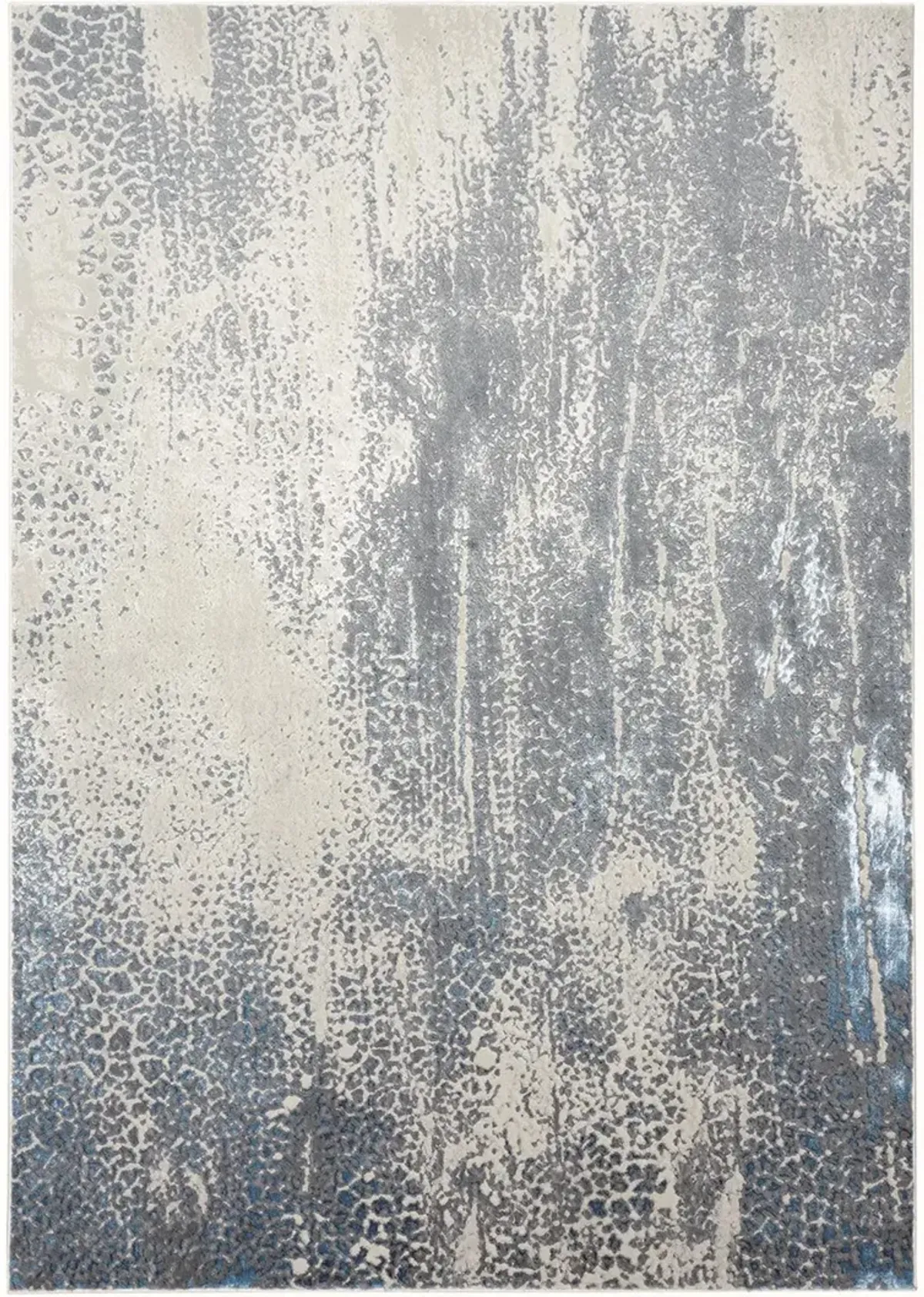 Azure 3401F 13' x 20' Gray/Blue/Ivory Rug