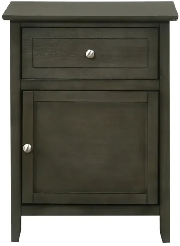 Lzzy 1-Drawer Nightstand (25 in. H x 15 in. W x 19 in. D)