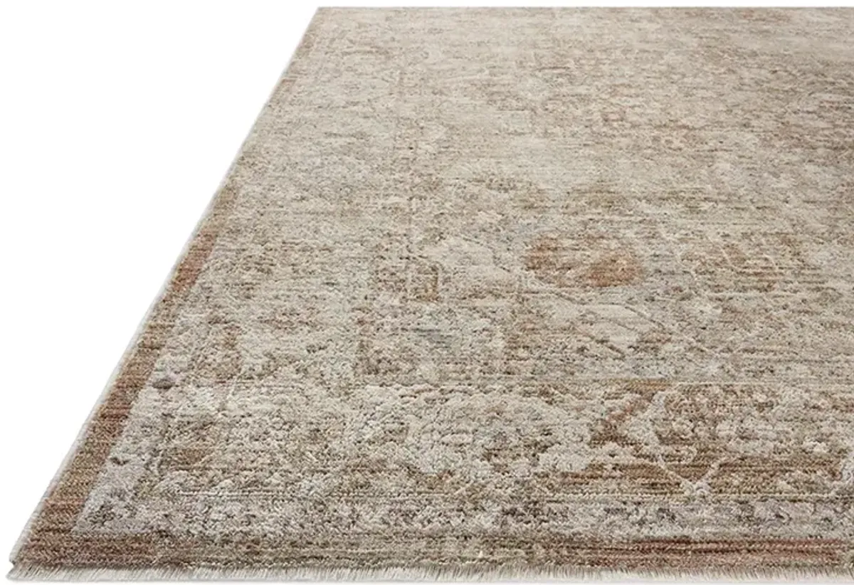 II Tabitha Natural/Clay 7'10" x 10' Area Rug by Loloi II