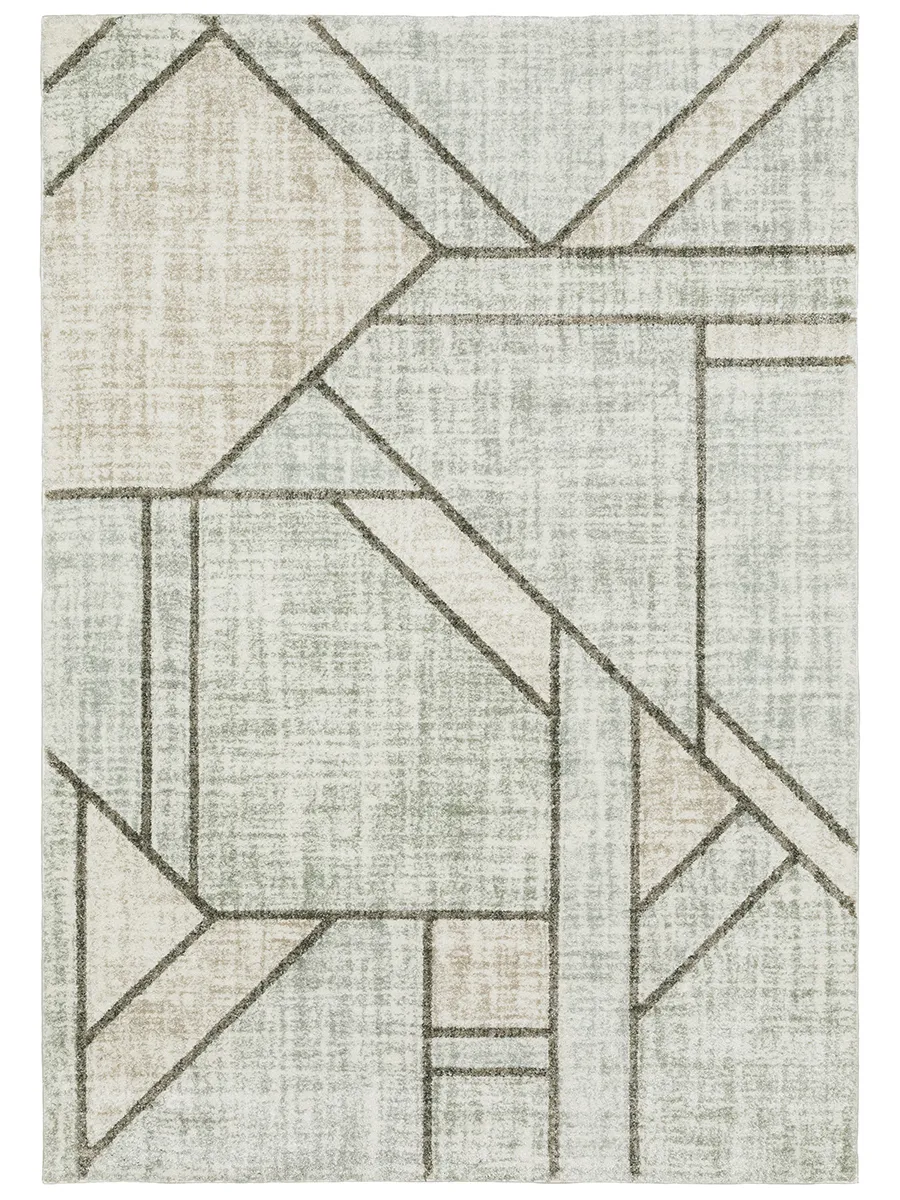 Cambria 3'3" x 5' Grey Rug