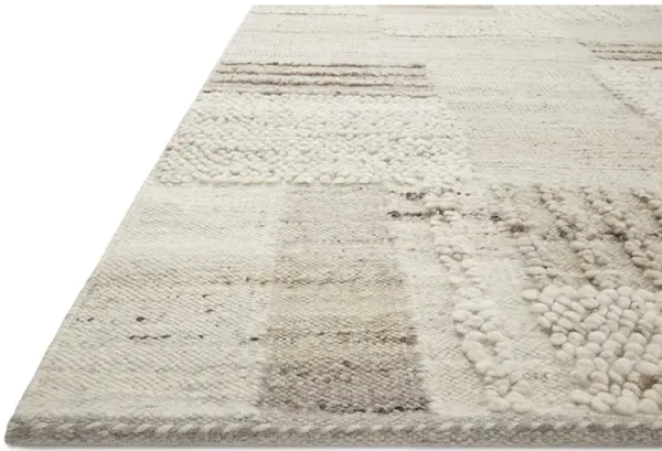 Manfred MAN01 Natural/Stone 5'6" x 8'6" Rug
