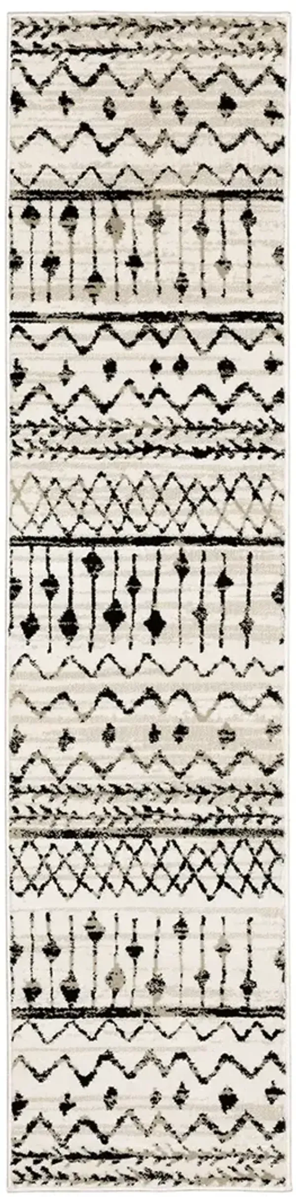 Georgia 1'10" x 7'6" Ivory Rug