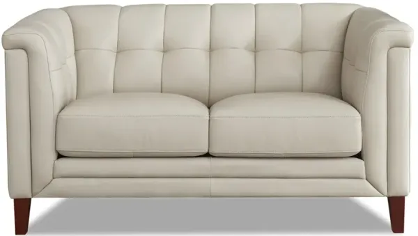 Arvo Top Grain Leather Loveseat