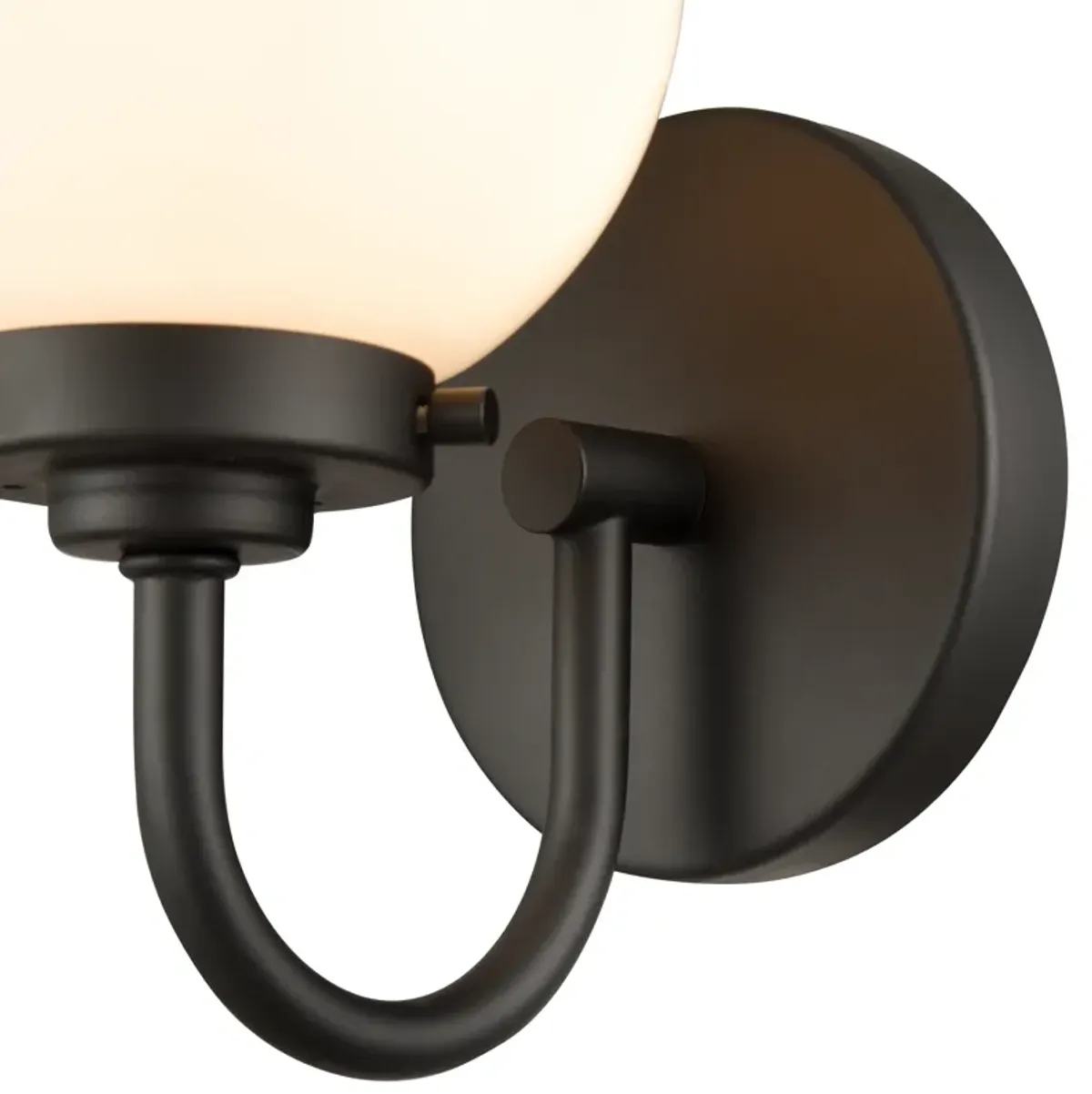 Fairbanks 8.5'' High 1-Light Sconce Matte Black