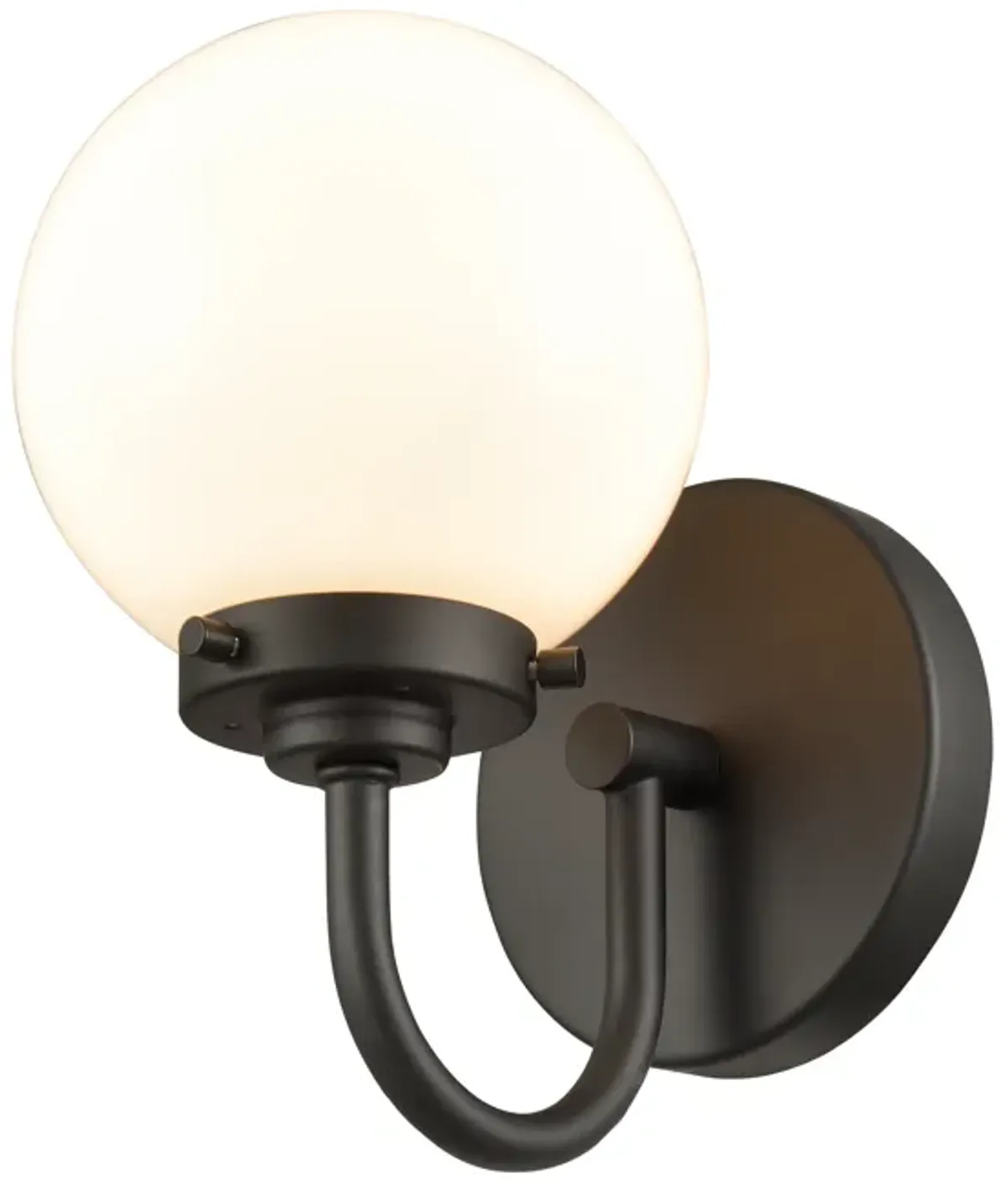 Fairbanks 8.5'' High 1-Light Sconce Matte Black