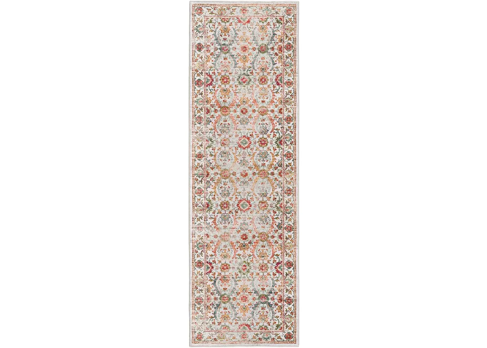 Jericho JC1 Ivory 2'6" x 12' Rug