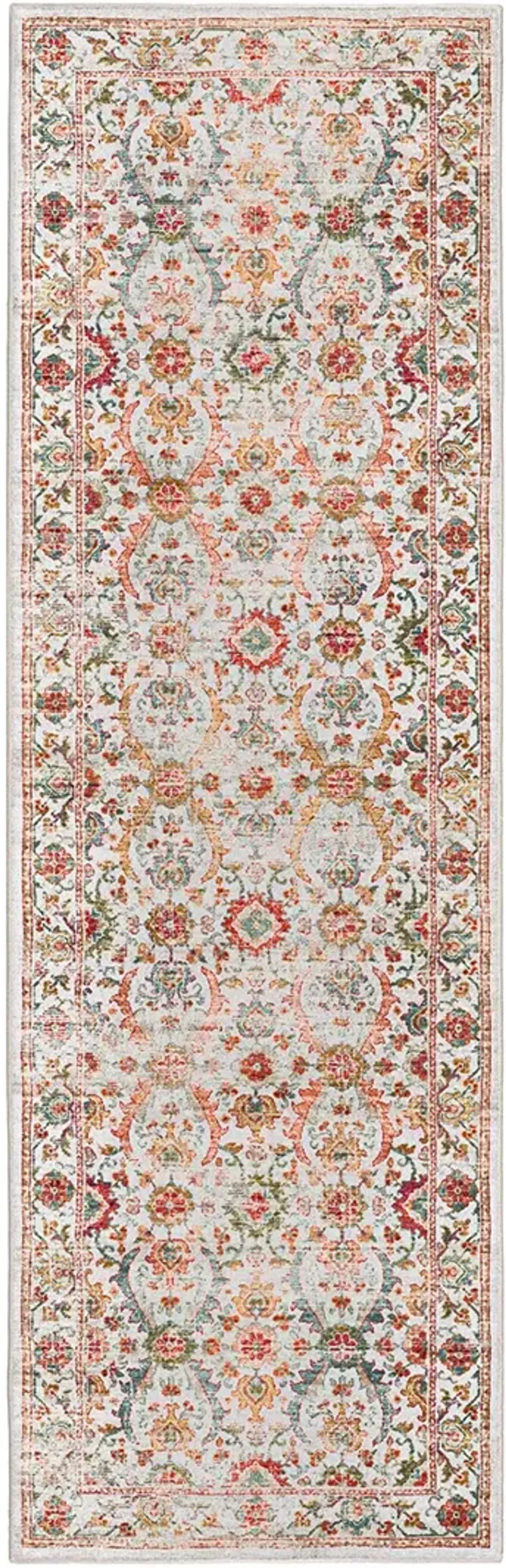 Jericho JC1 Ivory 2'6" x 12' Rug