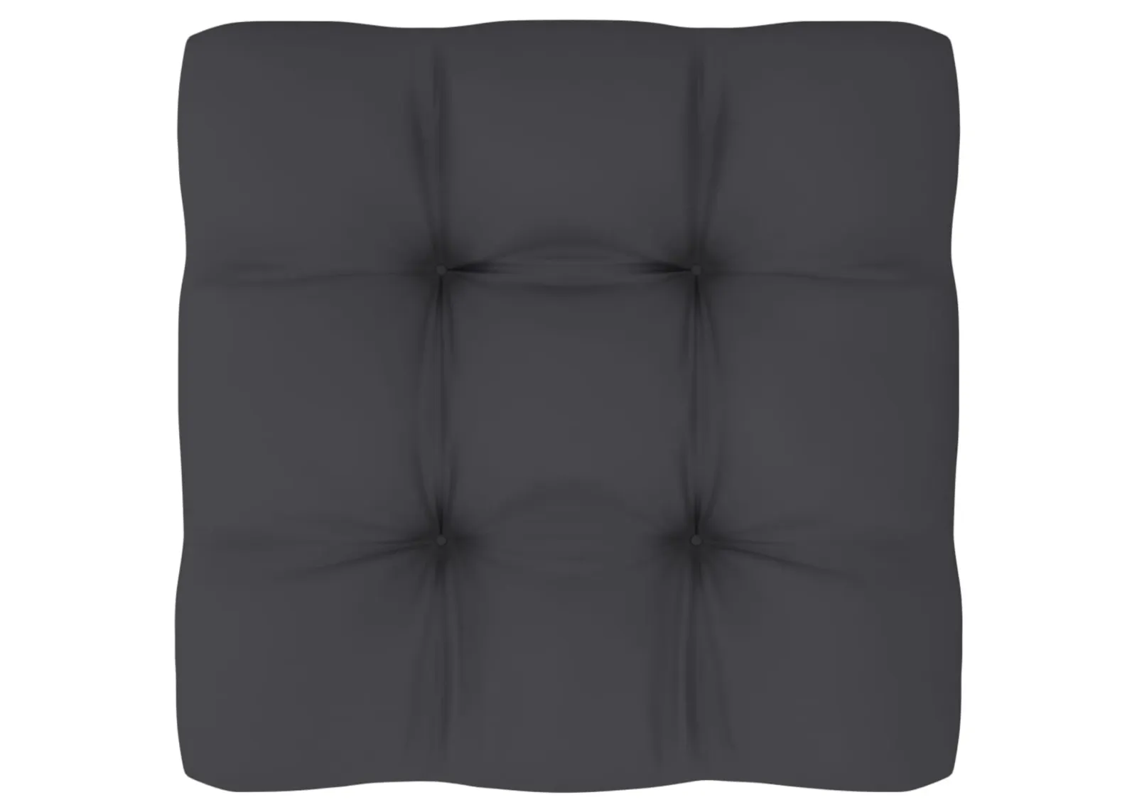 vidaXL Pallet Sofa Cushion Anthracite 27.6"x27.6"x4.7"