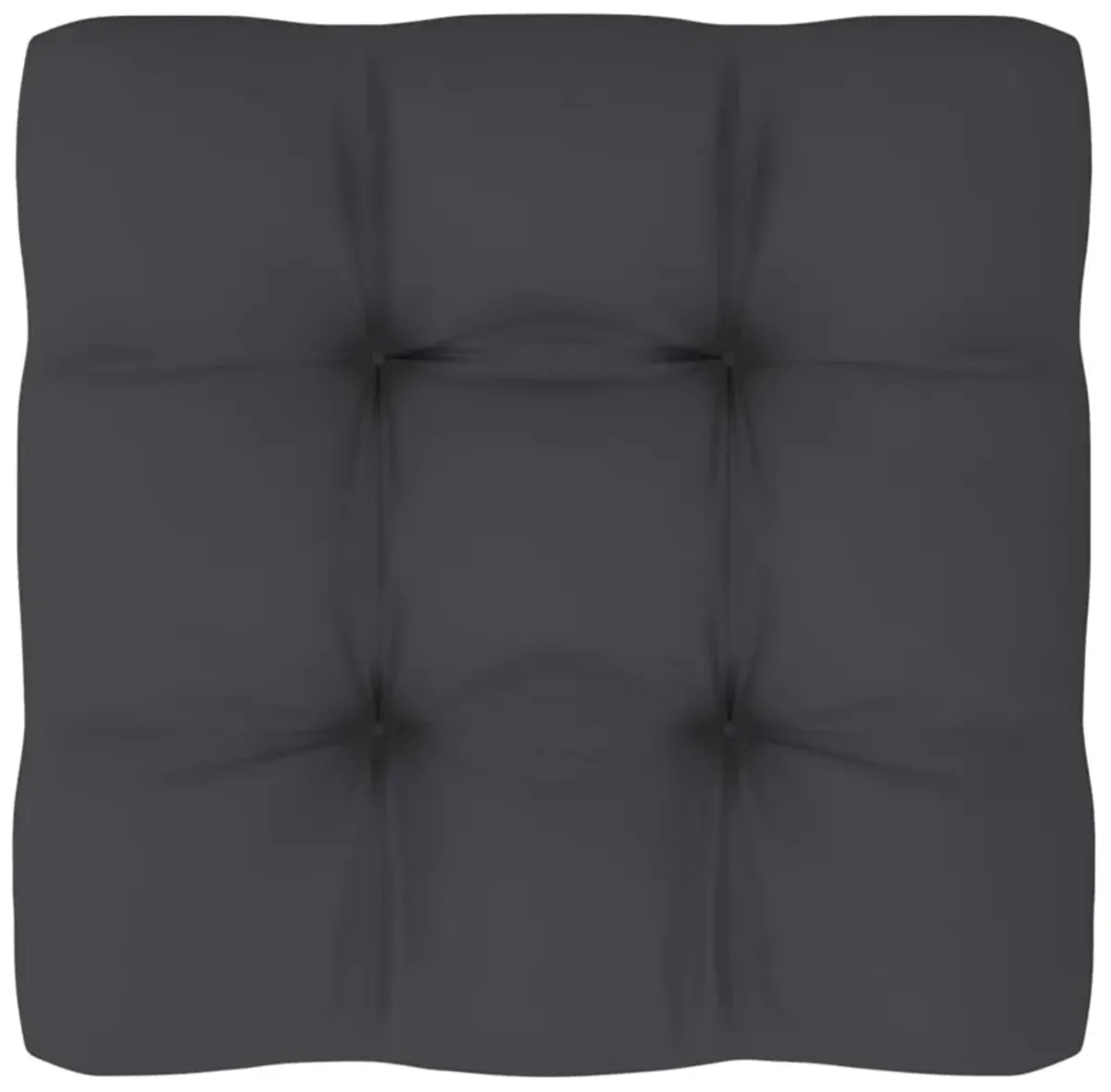 vidaXL Pallet Sofa Cushion Anthracite 27.6"x27.6"x4.7"