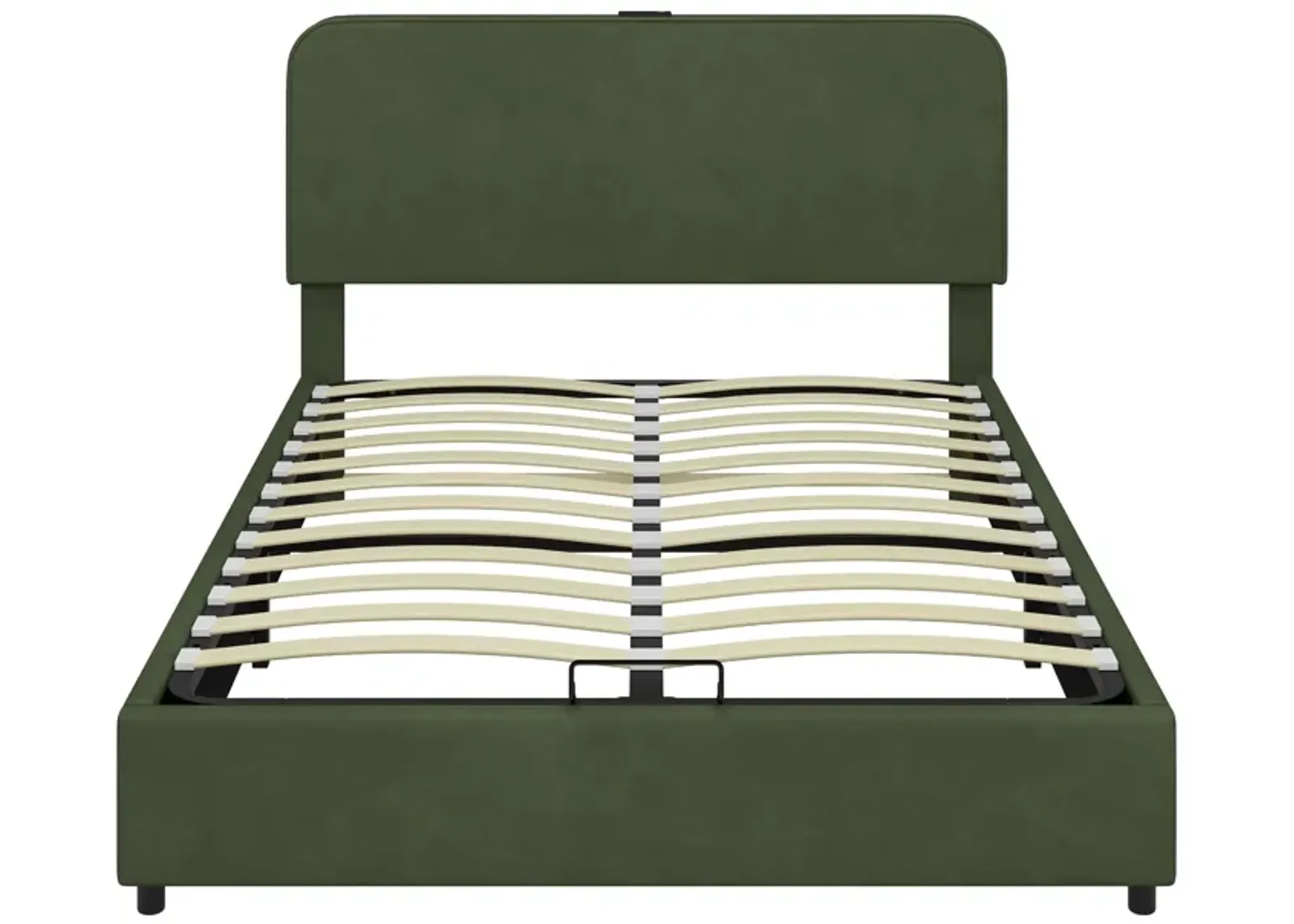 Merax Hydraulic Storage Bed Platform Bed