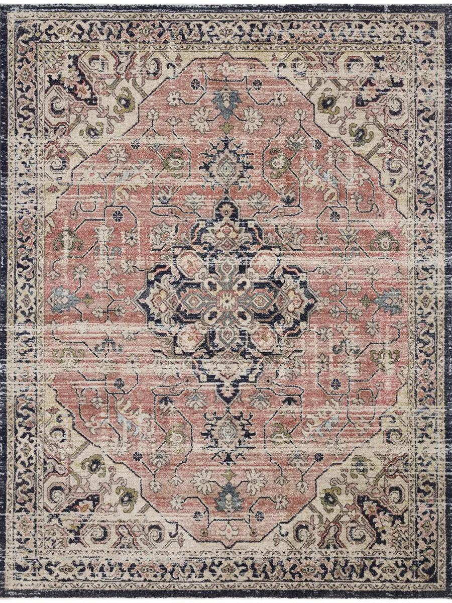 Graham Coral/Navy 9'6" x 12'6" Rug