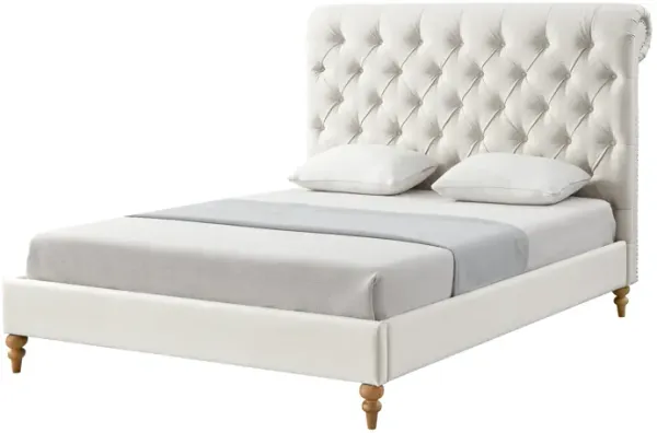 Rustic Manor Aleigha Linen Platform Bed