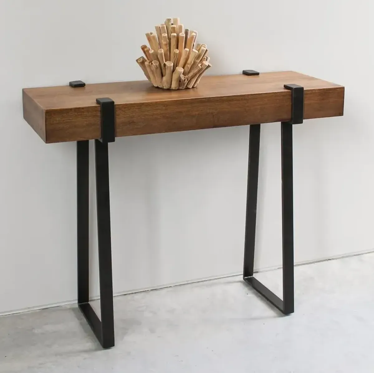 Hamburg Contemporary Contemporary MDF/Metal Console Table