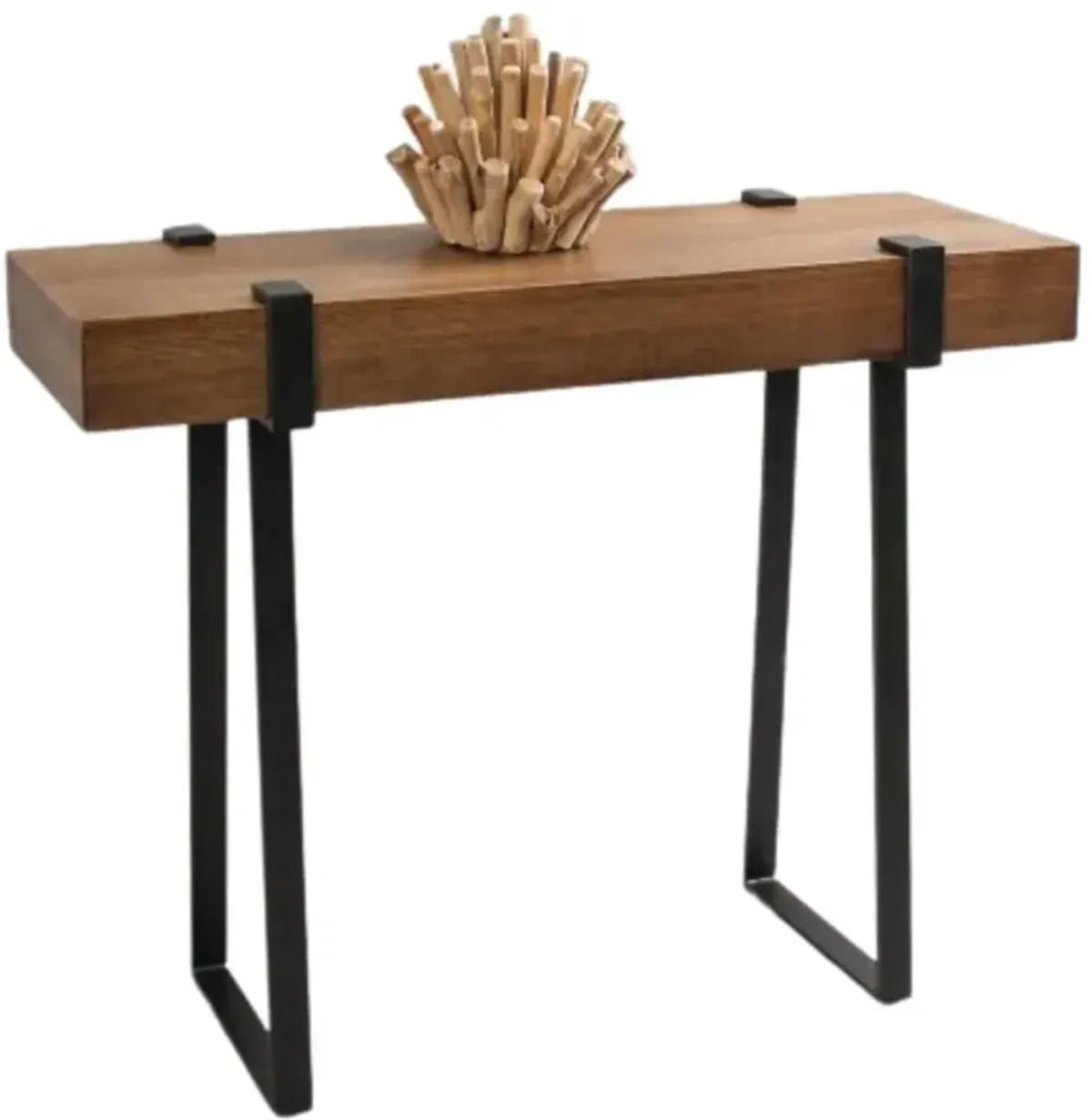 Hamburg Contemporary Contemporary MDF/Metal Console Table