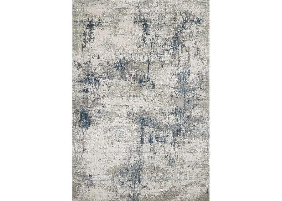 Sienne SIE02 Ivory/Ocean 6'7" x 9'2" Rug