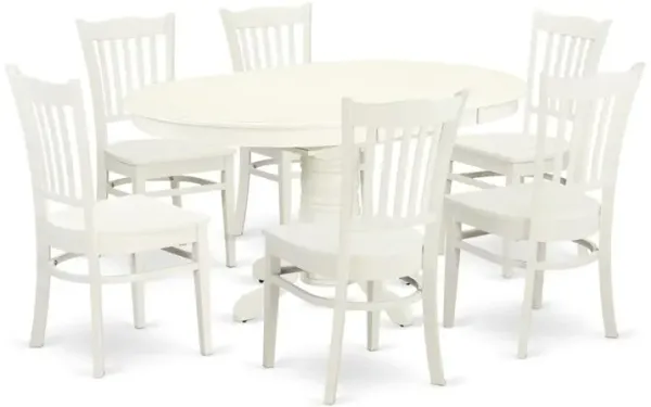 Dining Room Set Linen White