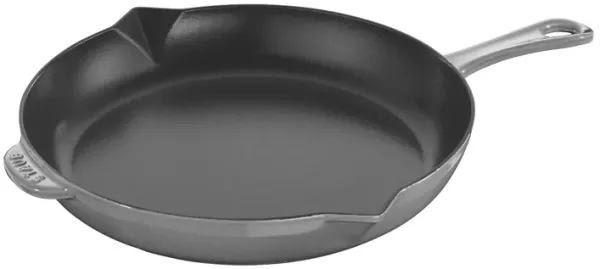 Staub Cast Iron 10-inch Fry Pan - Dark Blue