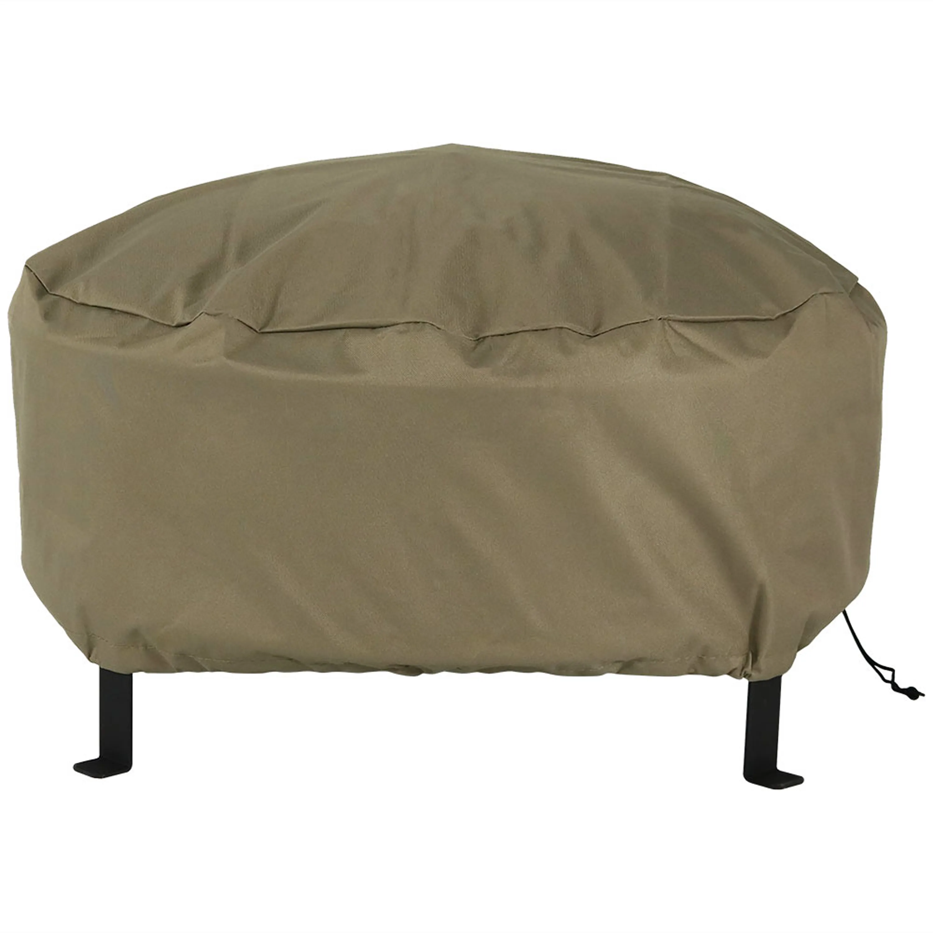 Sunnydaze Weather-Resistant PVC Round Fire Pit Cover