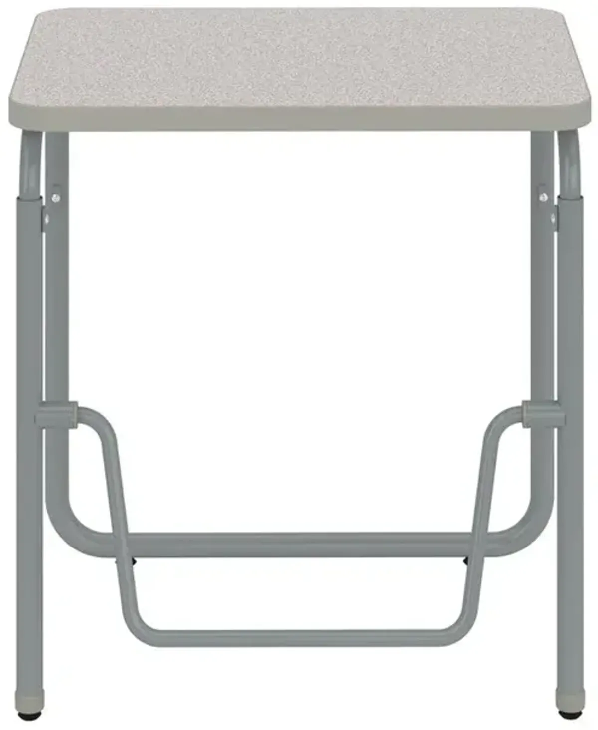 AlphaBetter®  2.0 Height – Adjustable Student Desk with Pendulum Bar 29”-43” - Gray