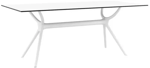 Belen Kox Rectangle Table, White, Belen Kox