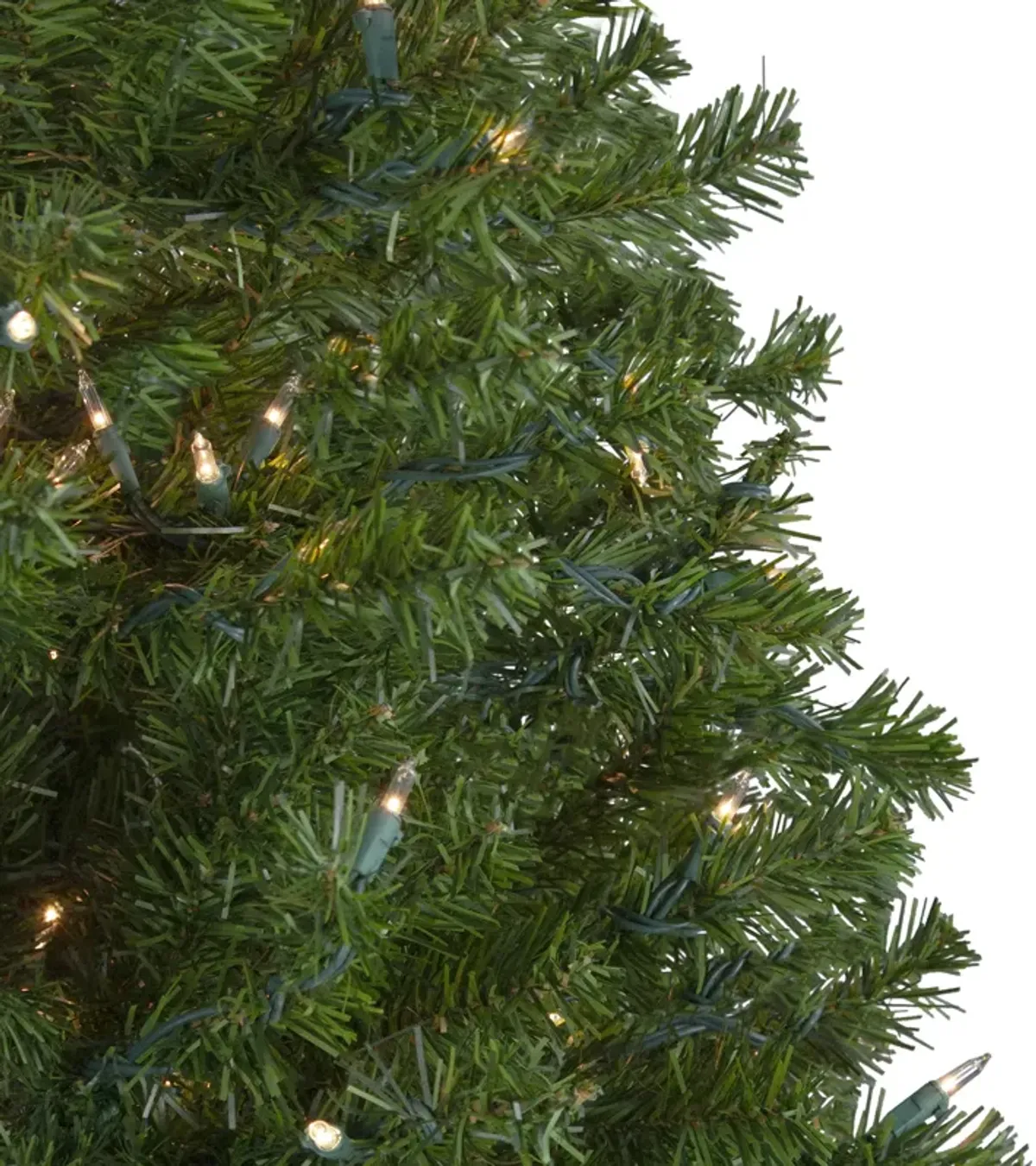 5' Pre-Lit Medium Canadian Pine Artificial Christmas Tree  Clear Lights