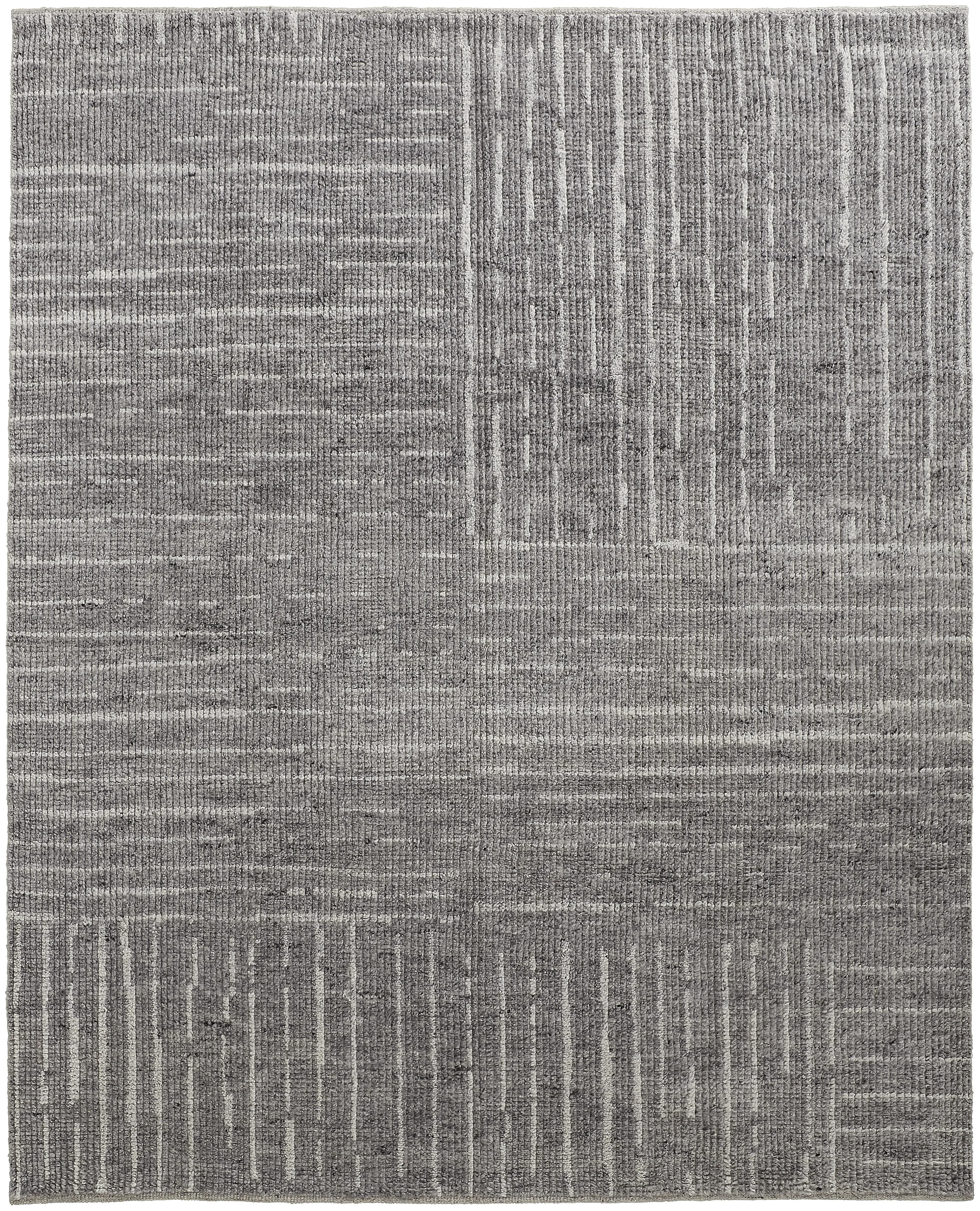 Alford 6913F Gray/Silver/Ivory 2' x 3' Rug