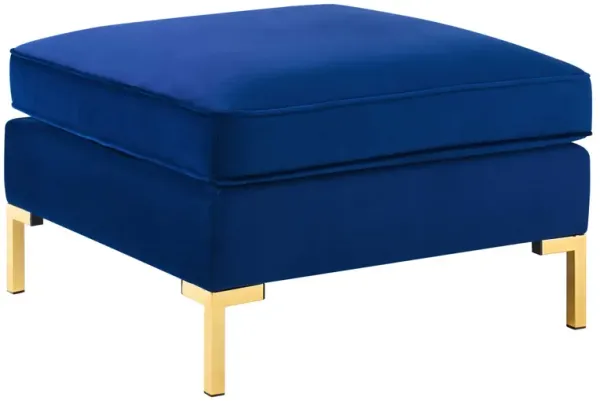 Ardent Performance Velvet Ottoman