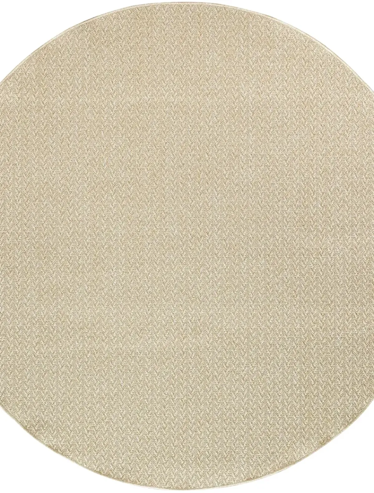 Tulum TLM02 Cream 8' x Round Rug