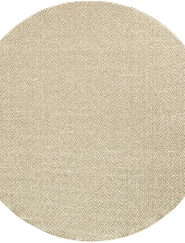 Tulum TLM02 Cream 8' x Round Rug