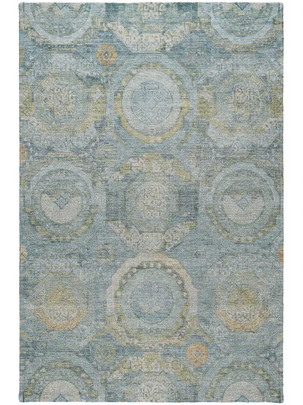 Tabrook TB14 Blue 5' x 7'6" Rug