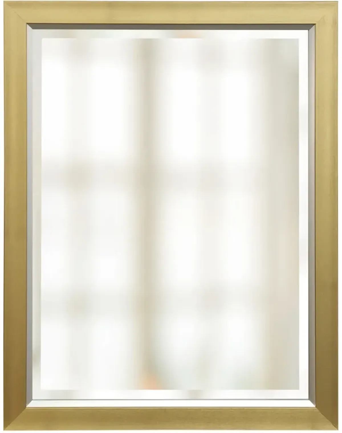 Framed Beveled Mirror IV