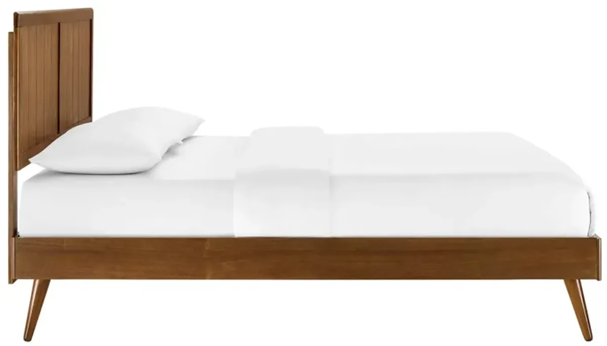 Modway - Alana Full Wood Platform Bed With Splayed Legs