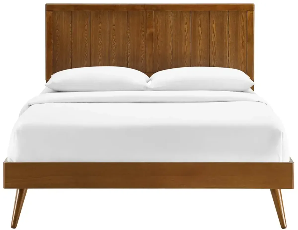 Modway - Alana Full Wood Platform Bed With Splayed Legs