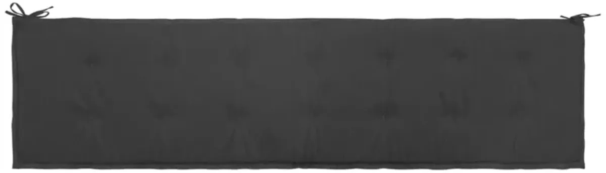 vidaXL Garden Bench Cushion Anthracite 78.7"x19.7"x1.2"