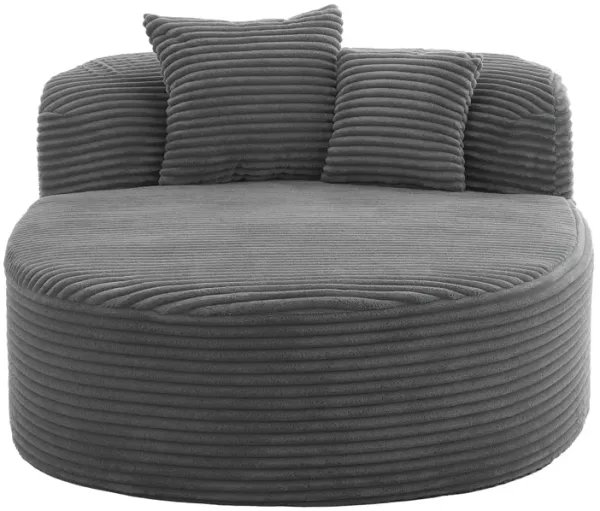 Merax Modern Chaise Lounge Sofa Boneless Couch