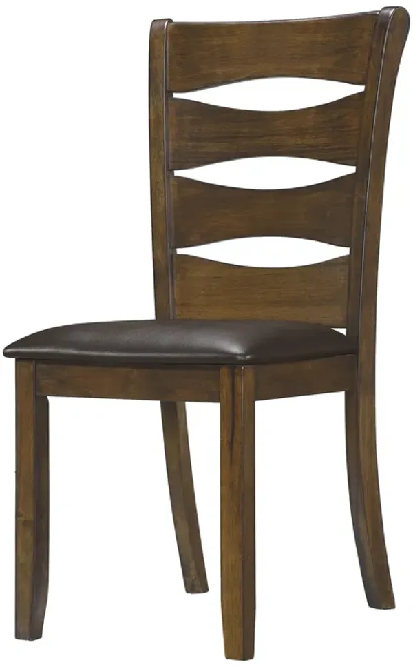 Streamdale 2 Piece Wooden Side Chairs with Unique Back Design