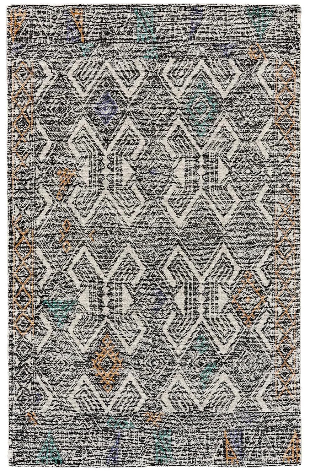 Arazad 8479F Black/Ivory/Green 9'6" x 13'6" Rug