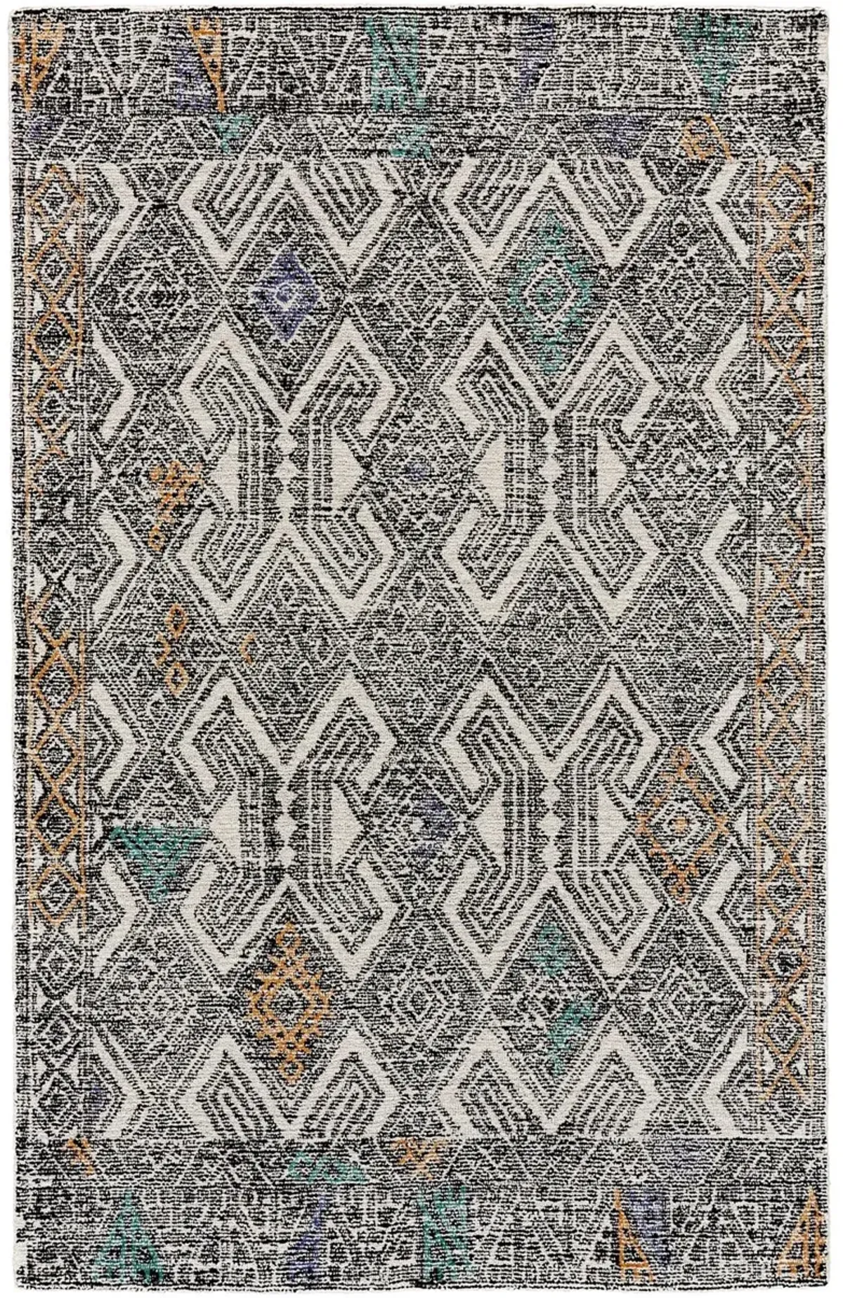 Arazad 8479F Black/Ivory/Green 9'6" x 13'6" Rug