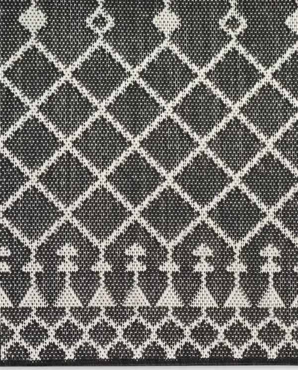 Positano POS02 Black 5' x 7' Rug
