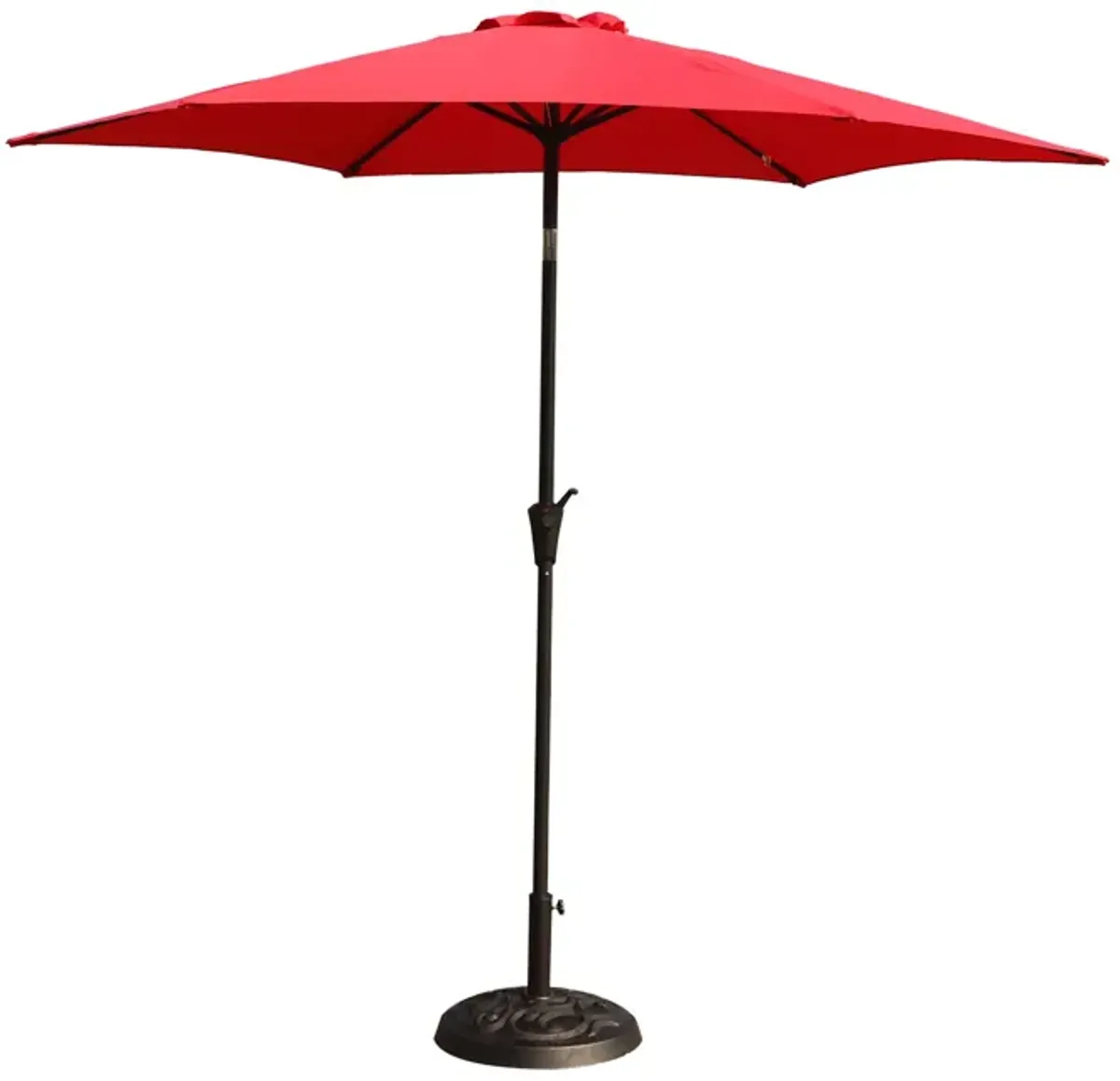 9' Pole Red Umbrella with Carry Bag