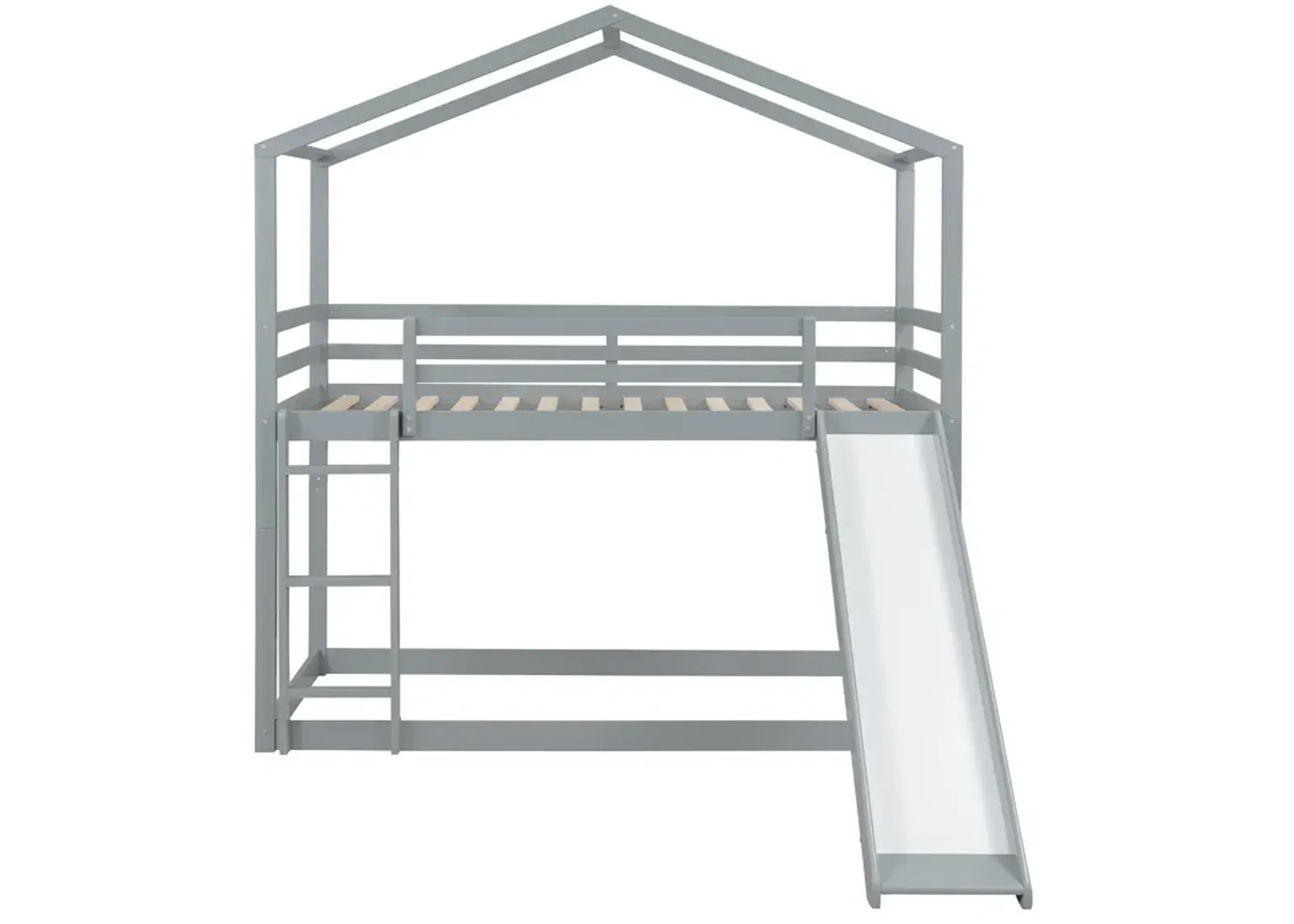 Merax Bunk Bed with Slide and Ladder