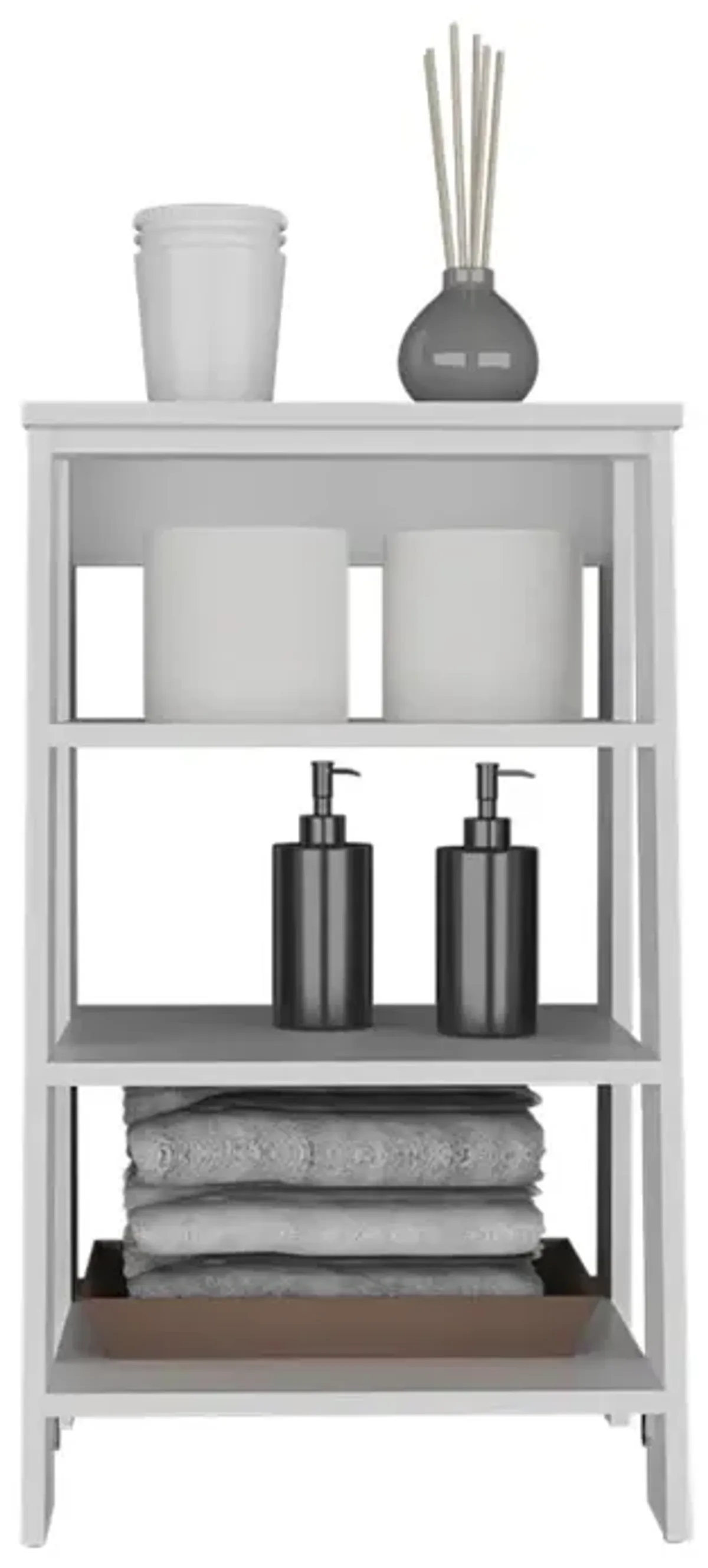 Bathroom Shelf Artesia, Bathroom, White