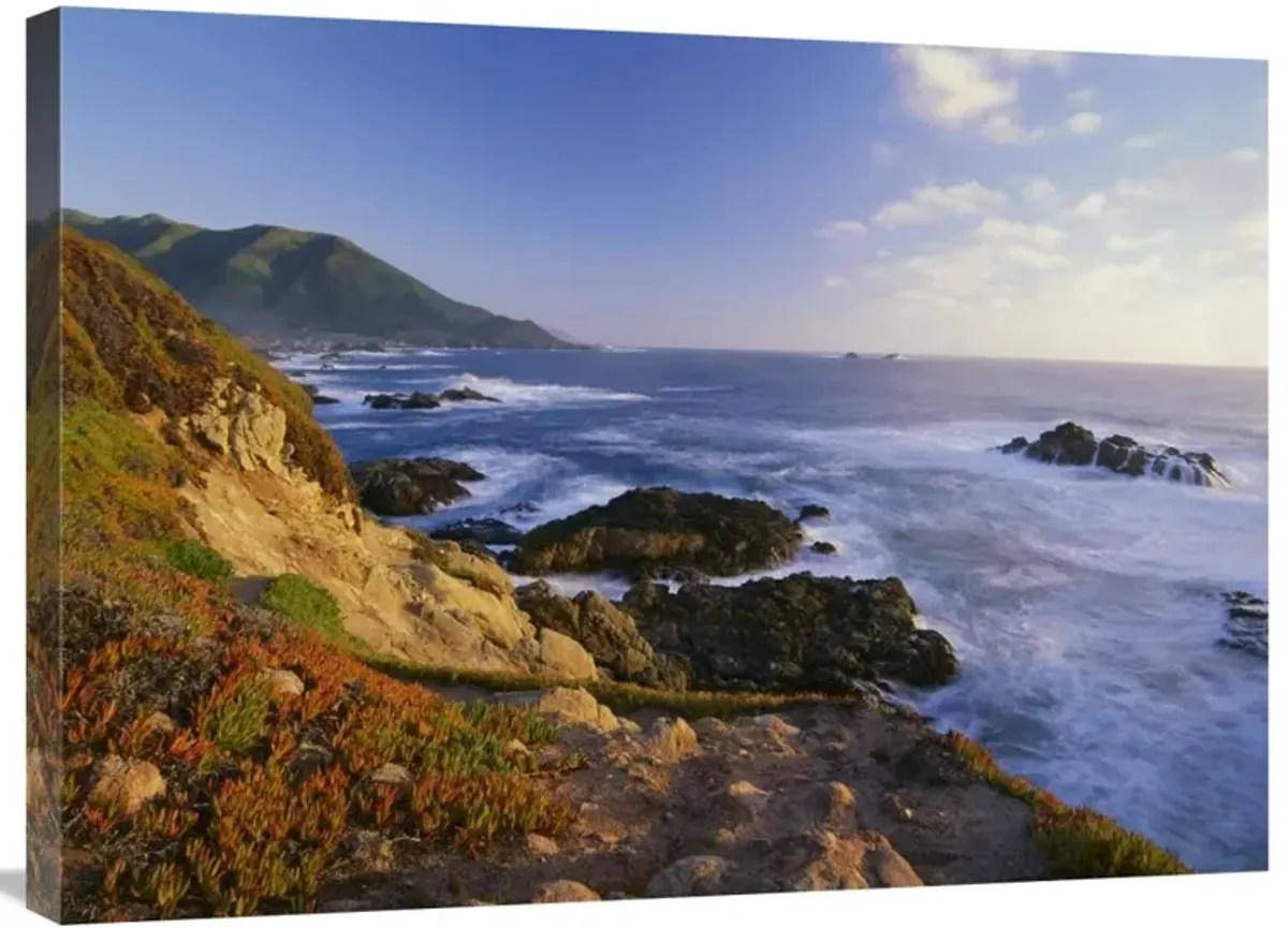 Coastline, Big Sur, Garrapata State Beach, California-Canvas Art-32x24