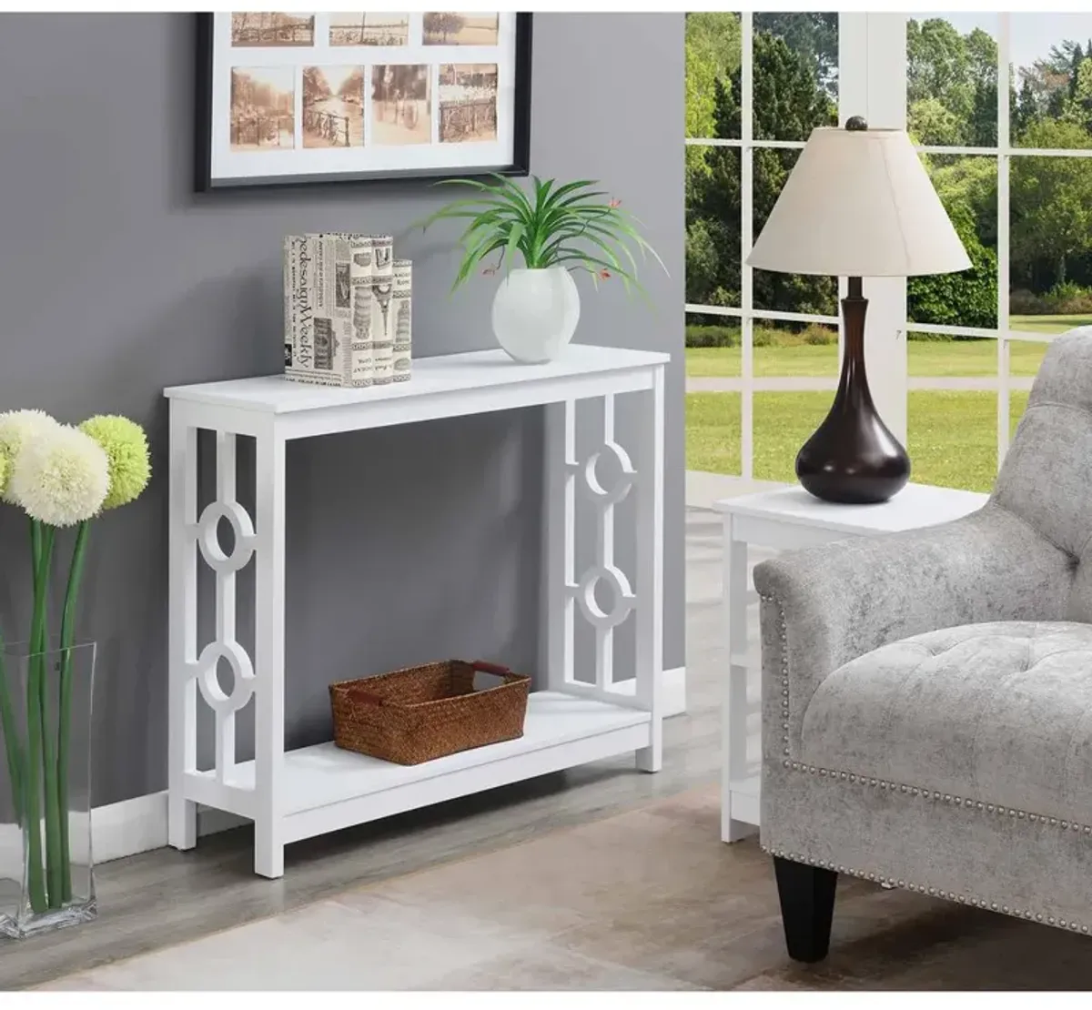 Convenience Concepts Ring Console Table