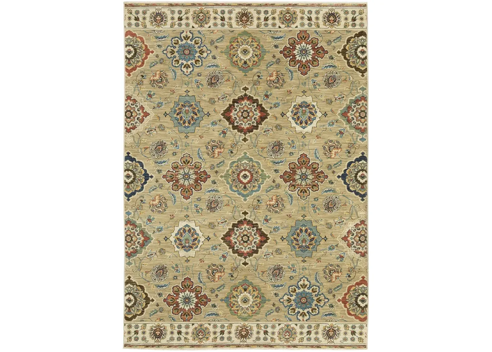 Francesca 5'3" x 7'6" Beige Rug