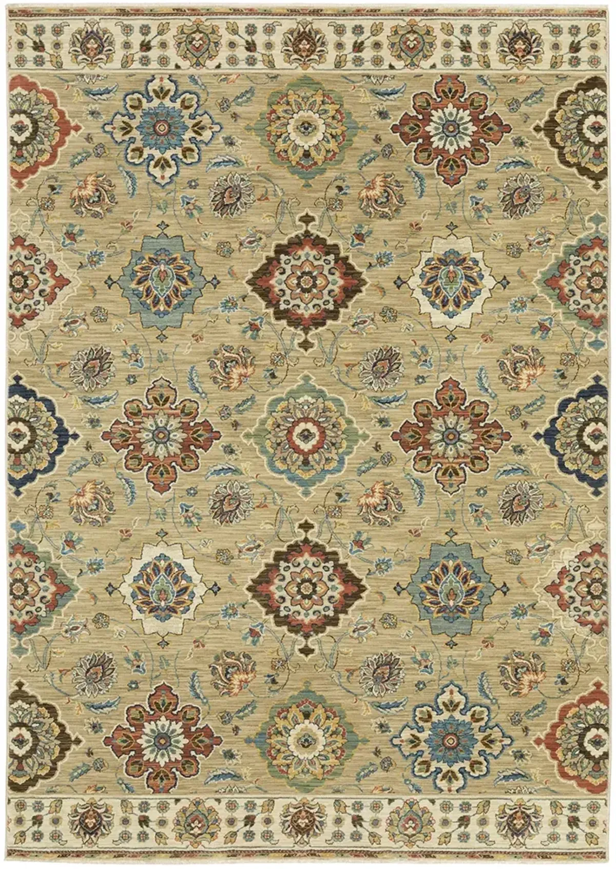 Francesca 5'3" x 7'6" Beige Rug