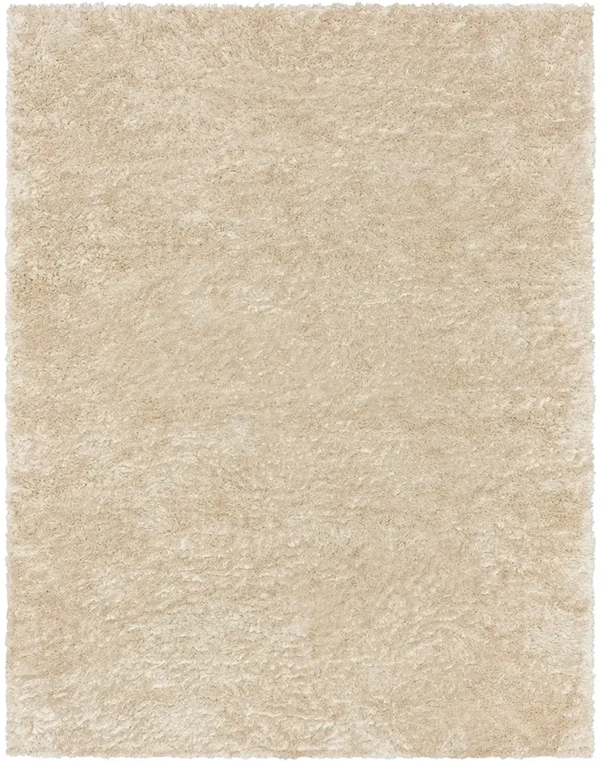 Billow Shag Billow Shag Ivory 6' 6" X 9' Rug